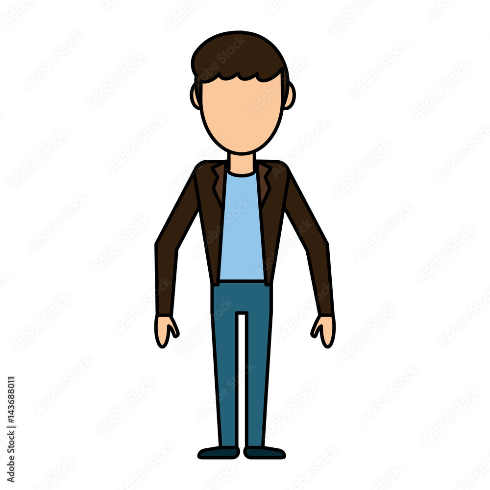 cartoon man male stand design vector illustration eps 10 cartoon man male stand design vector illustration eps 10