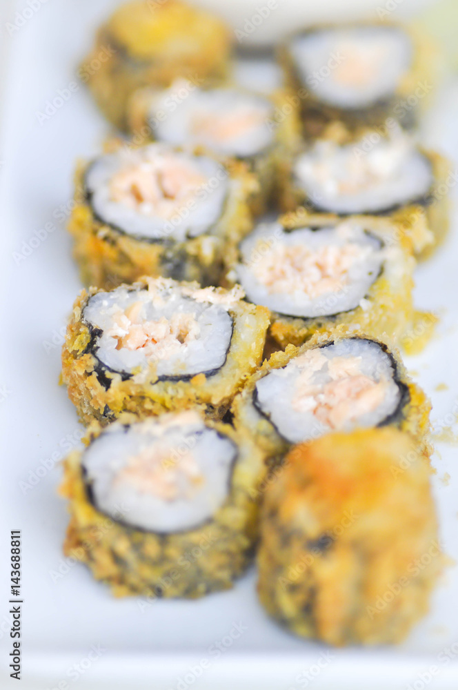 maki or Japanese roll maki or Japanese roll