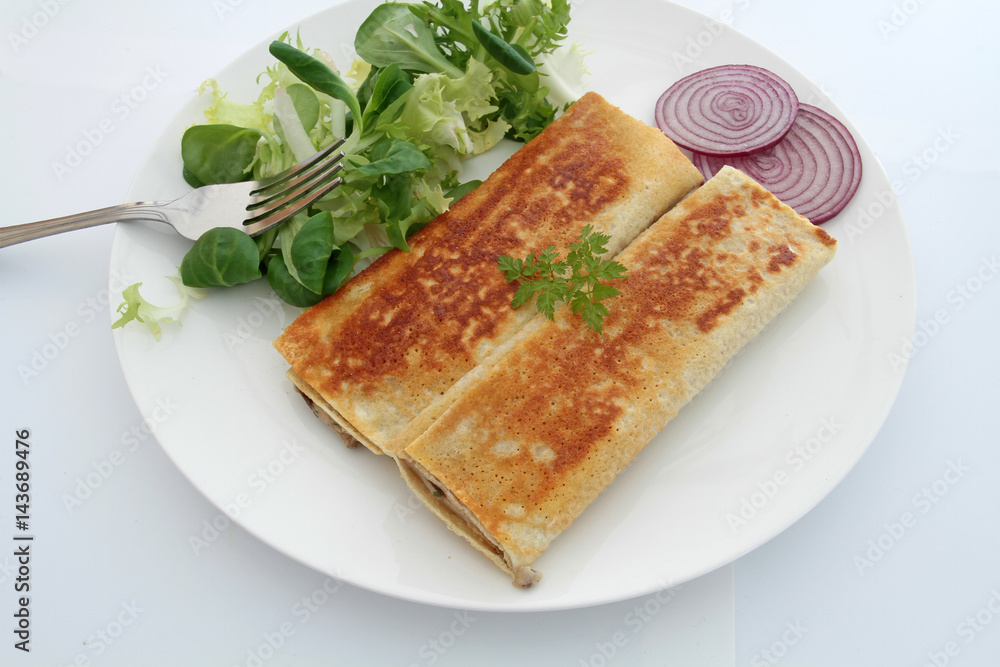crêpes aux champignons crêpes aux champignons