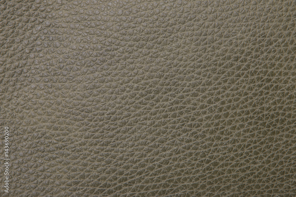 Green leather texture closeup Green leather texture closeup
