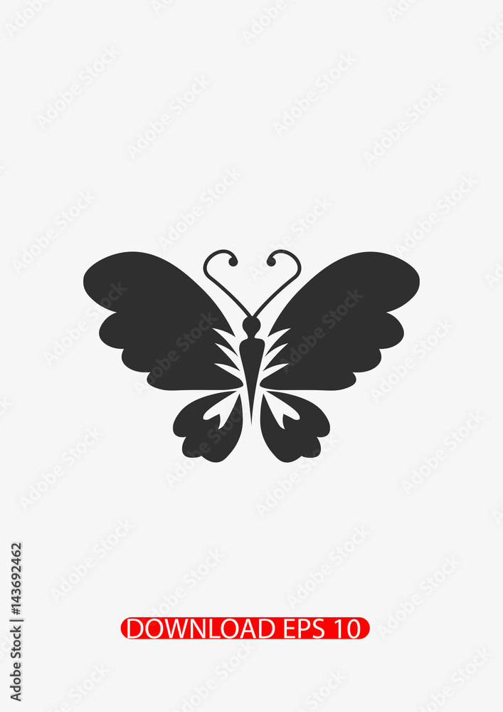 Butterfly icon, Vector Butterfly icon, Vector