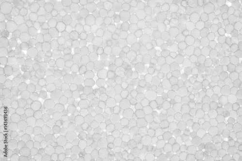 Polystyrene foam / View of polystyrene foam, use as background.