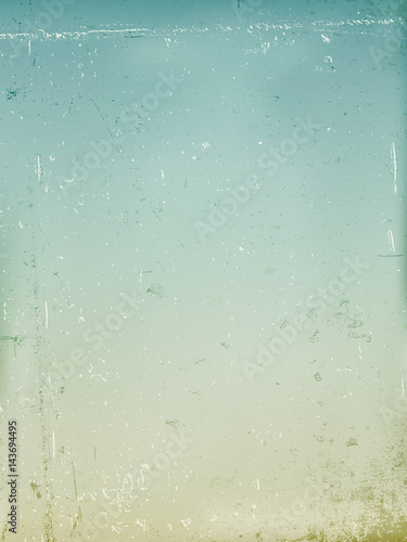 Vintage background in the blue shade. Grunge textures set