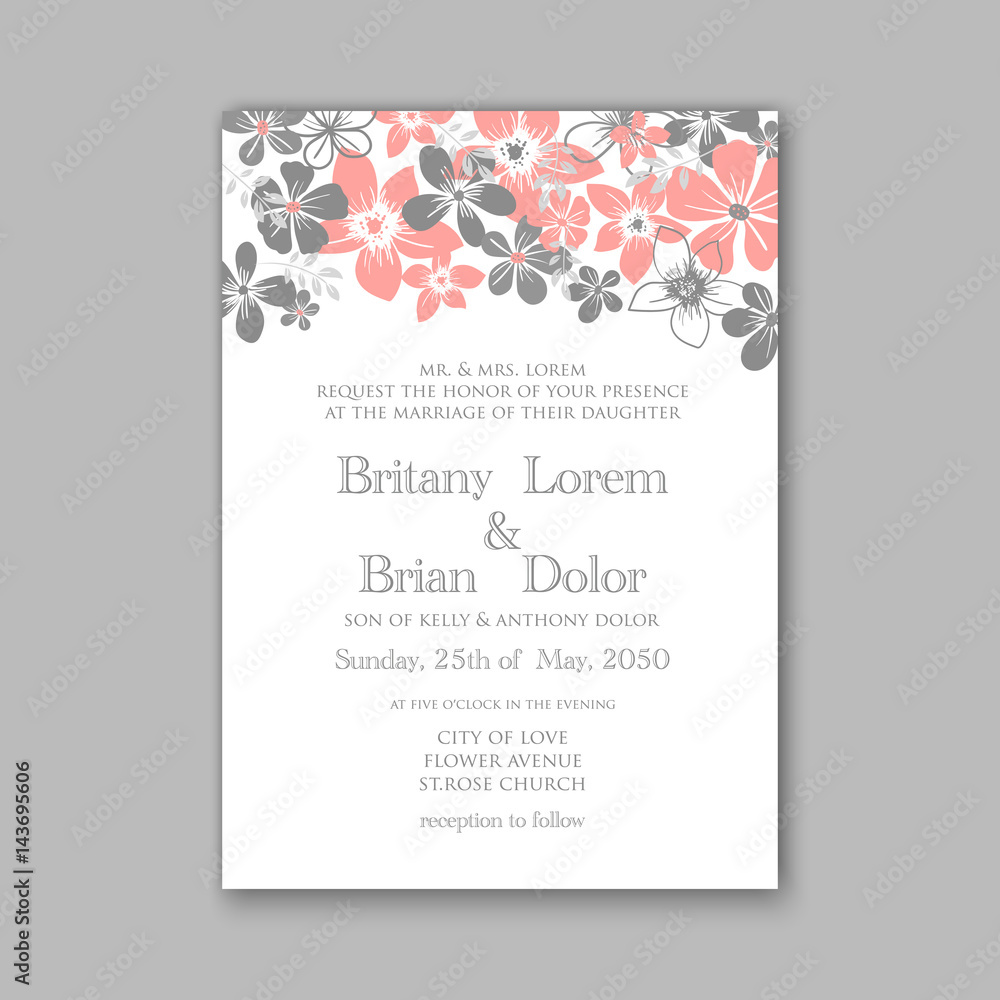 Peony Wedding Invitation Floral Bridal Wreath chrysanthemum flower Anemone, privet berry, currant berry vector illustration watercolor style Romantic invitation marriage, birthday, Valentine's day. Peony Wedding Invitation Floral Bridal Wreath chrysanthemum flower Anemone, privet berry, currant berry vector illustration watercolor style Romantic invitation marriage, birthday, Valentine's day.