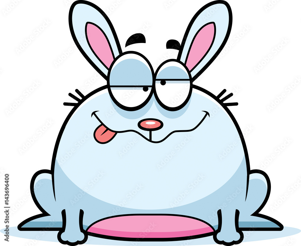 Obraz premium Intoxicated Little Rabbit