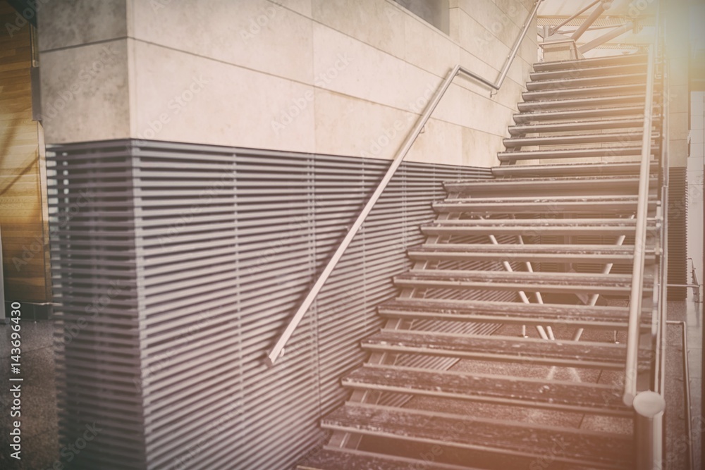 Metallic staircase Metallic staircase