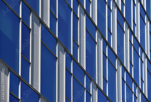 Glass facade