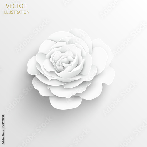 Paper flower.