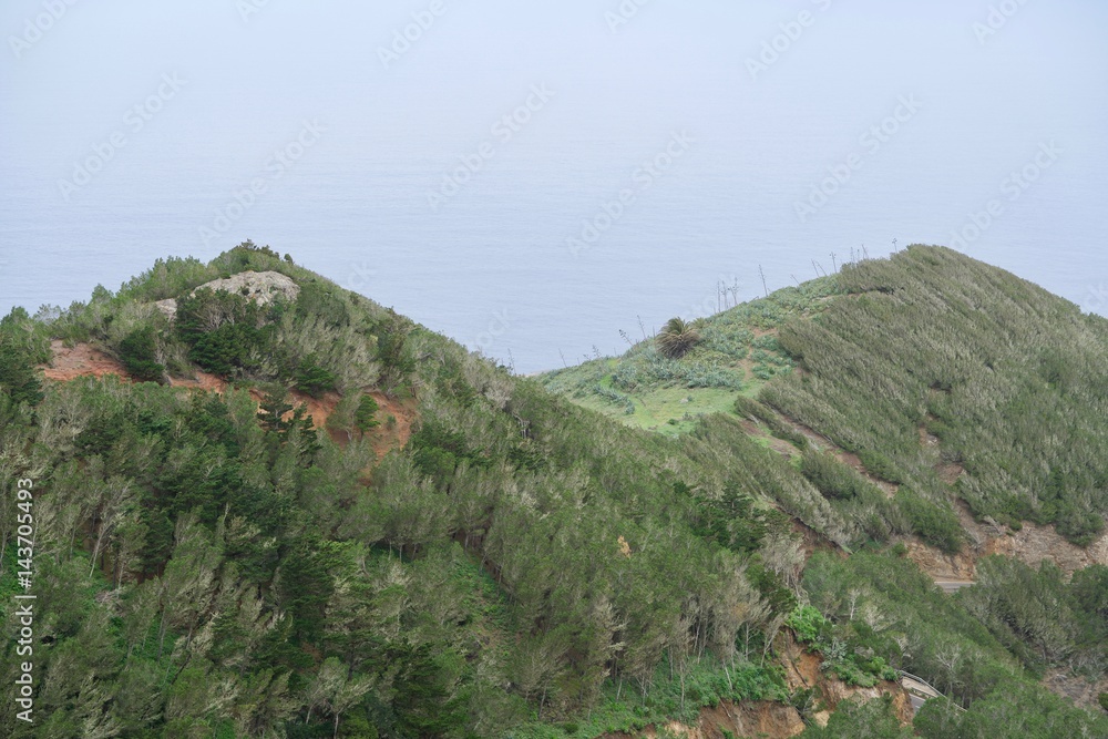 heights of La Gomera