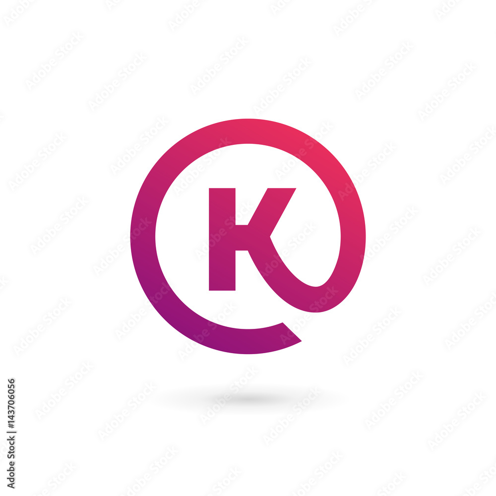 Letter K logo icon design template elements Letter K logo icon design template elements