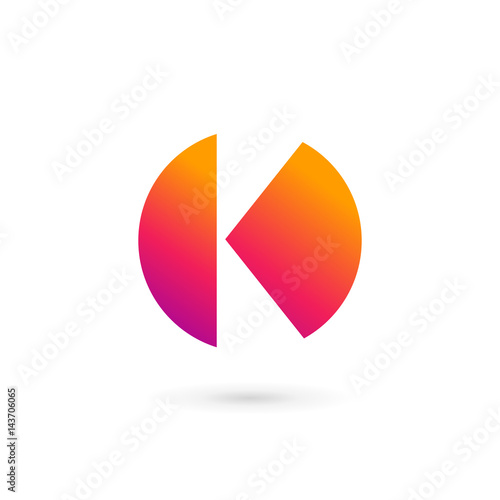 Free Download Letter K logo icon design template elements - GFXLoad