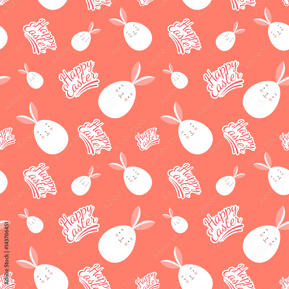Seamless happy easter egg pattern Seamless happy easter egg pattern