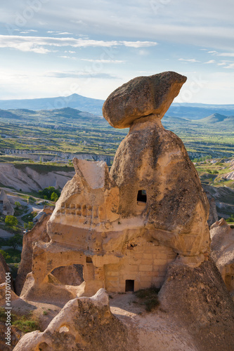 Uchisar castle, Cappadocia, Turkey