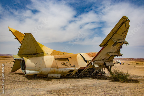Crashed Aeroplane
