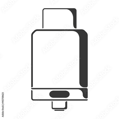 Black bottom airflow rebuildable drip atomizer icon