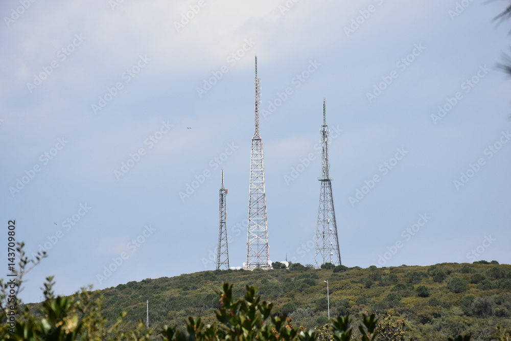 Obraz premium Radio antenna.