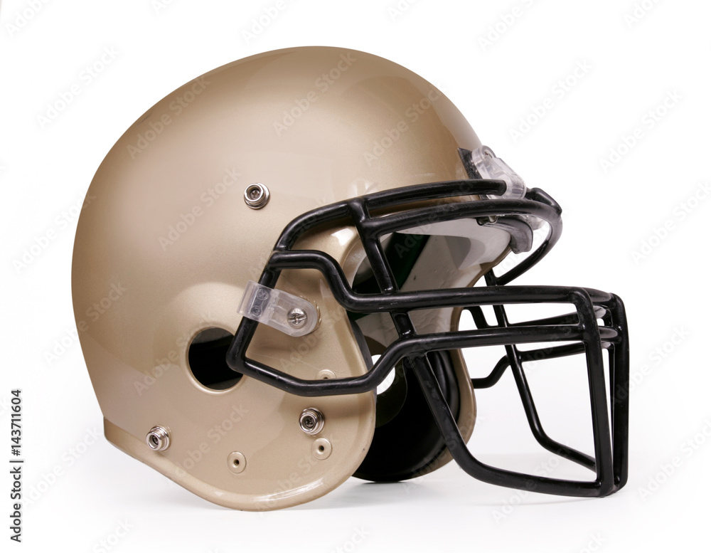 Fototapeta premium Football Helmet - Gold