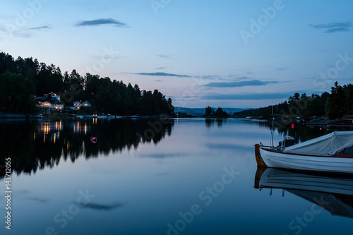 norway sea shore landscape view