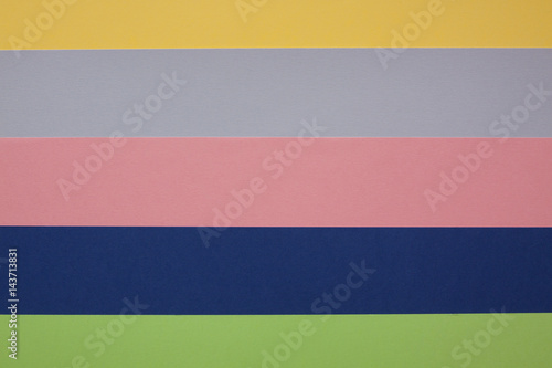 Colored paralell stripes