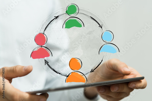 group circle