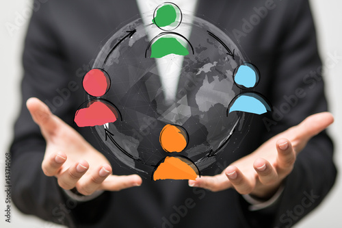 group circle