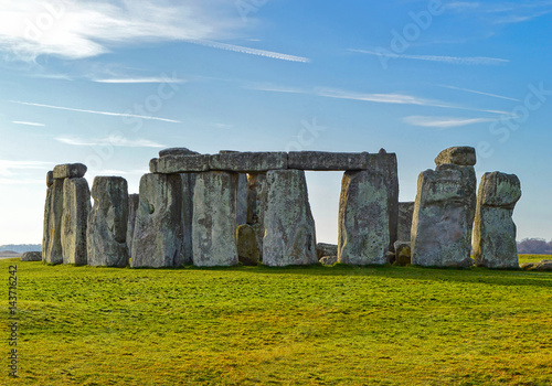 Stonehenge prehistoric monument in Wiltshire, England