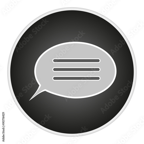 vector image mark button chat