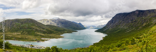 Jotunheimen National Park and mountains in Norway photo