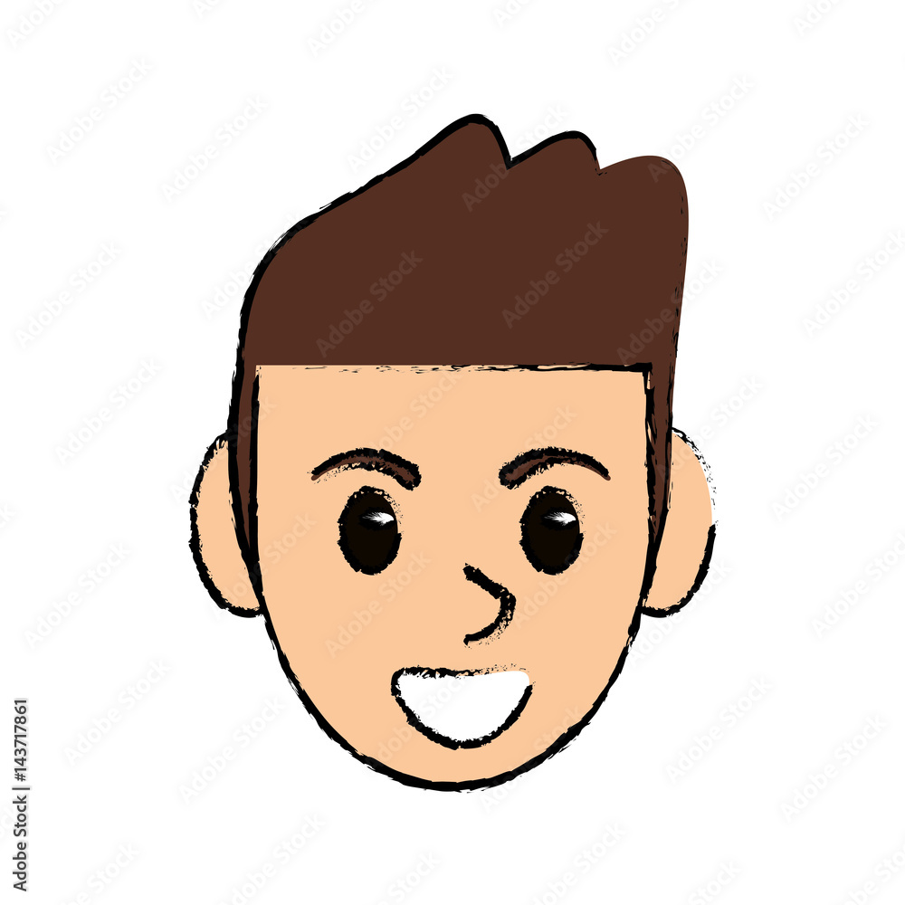 cartoon face man male image design vector illustration eps 10 cartoon face man male image design vector illustration eps 10