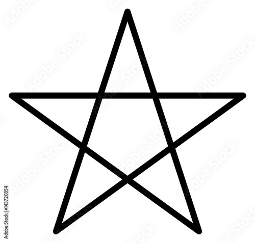 Pentagramm Vektor