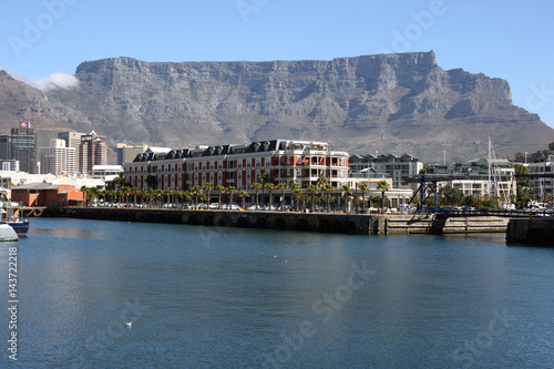 Waterfront with Table mountain in the background, Cape Town, South Africa