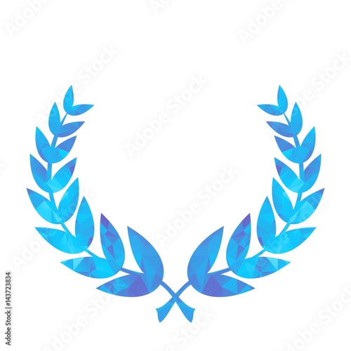 laurel ice wreath