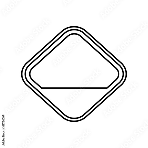 Free Download Empty attention sign icon vector illustration graphic design - GFXLoad