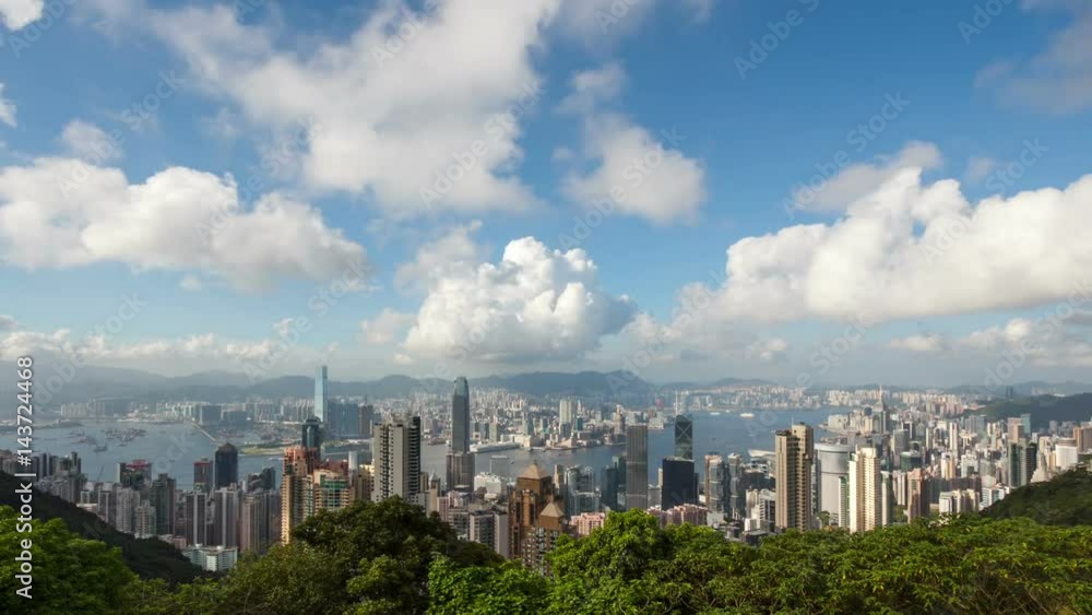 cityscape Timelapse in Hong Kong cityscape Timelapse in Hong Kong