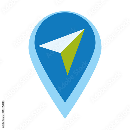 Free Download Map pointer app icon vector illustration graphic design - GFXLoad