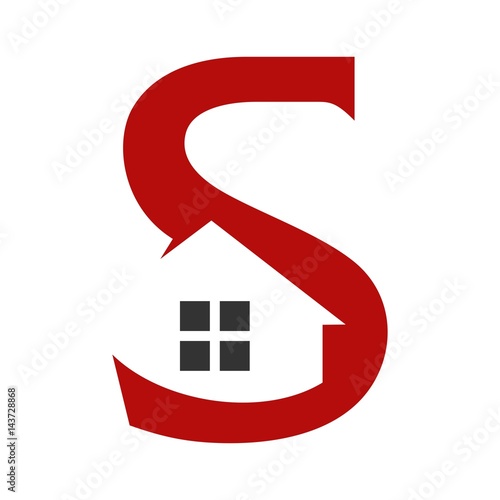 s logo vector. home logo vector.