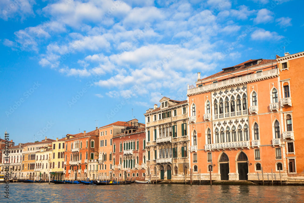 300 years old venetian palace facade from Canal Grande
