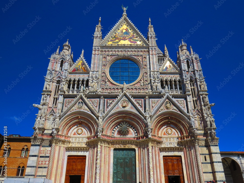 the Dome of Siena, Italy