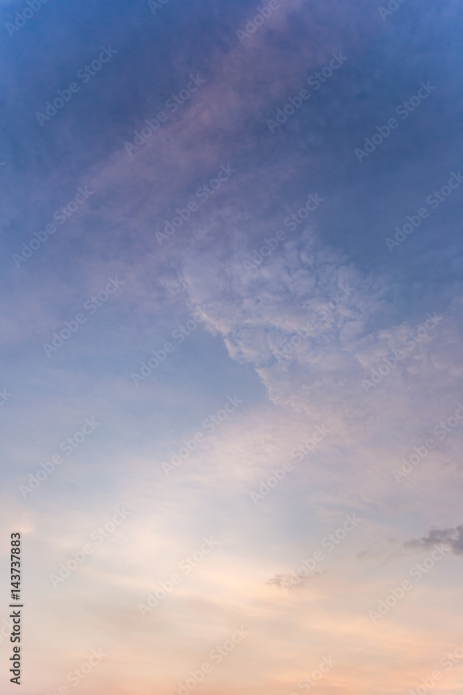 Colorful dramatic sky with cloud at sunset.Sky with sun background. Colorful dramatic sky with cloud at sunset.Sky with sun background.