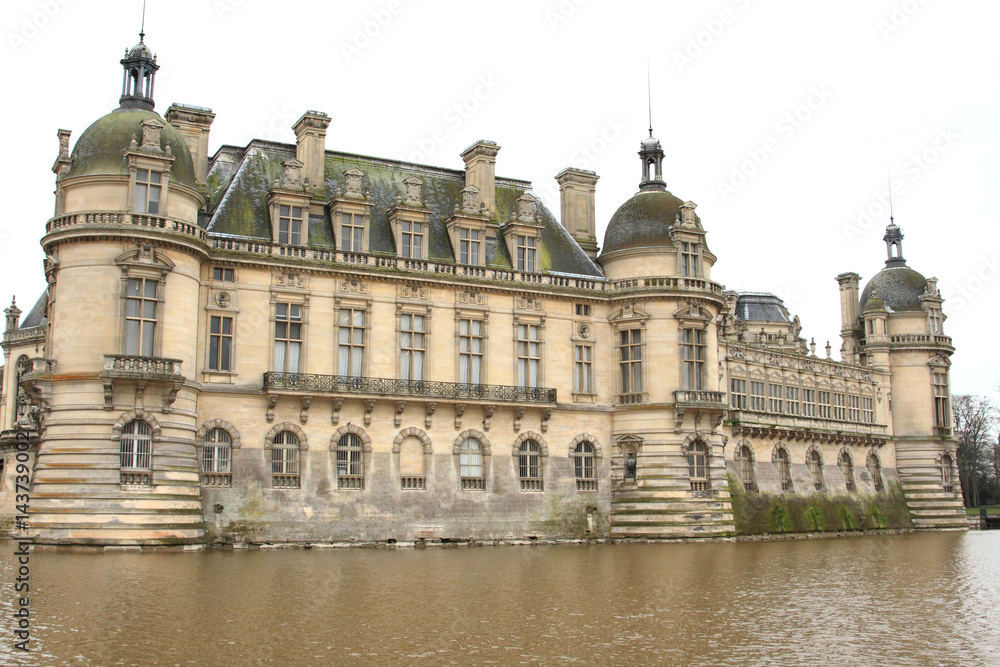 Fototapeta premium Castle Chantilly in France