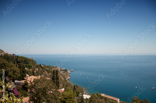 The island of Sicily. Old city. Taormina. 