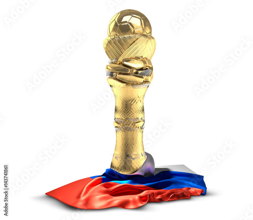 Russia soccer football gold...