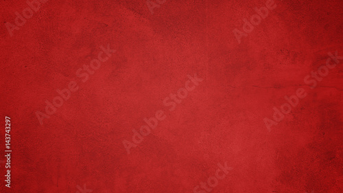Fotografia, Obraz red paint texture on wall background