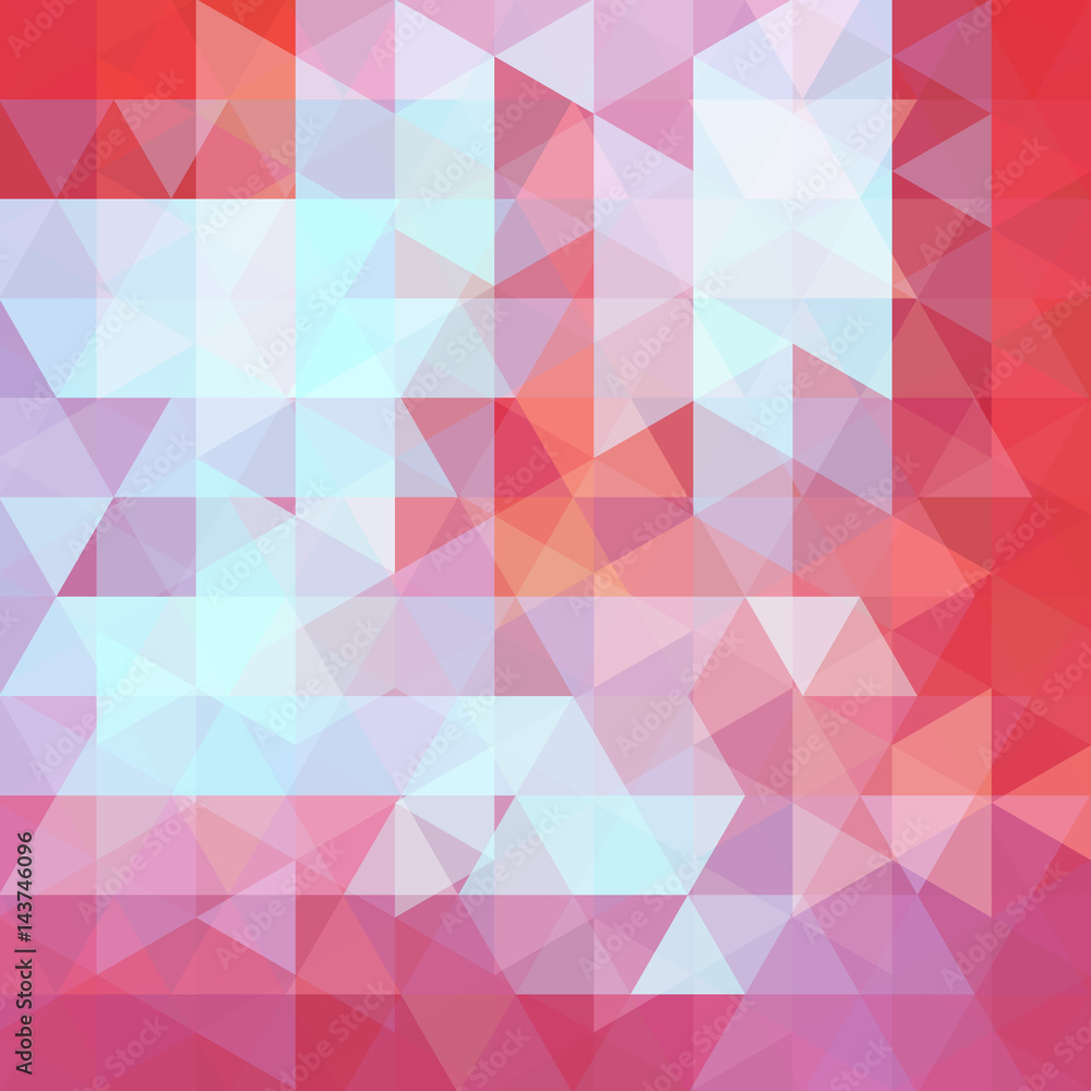 Abstract background consisting of brown, purple, blue triangles. Geometric design for business presentations or web template banner flyer. Vector illustration Abstract background consisting of brown, purple, blue triangles. Geometric design for business presentations or web template banner flyer. Vector illustration