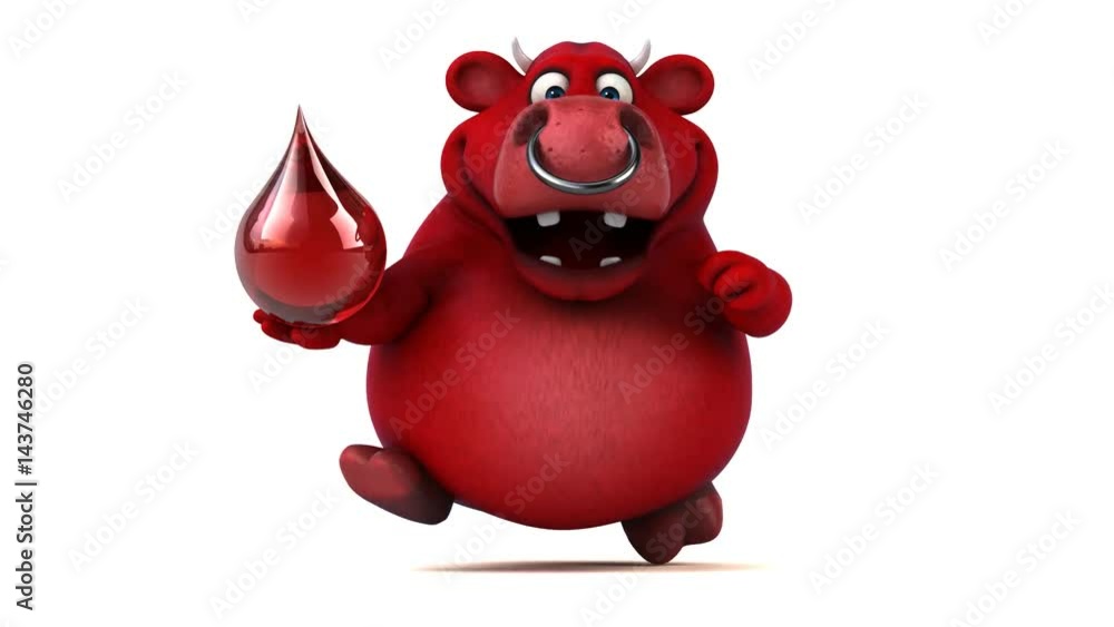 Fun red bull - 3D Animation Fun red bull - 3D Animation