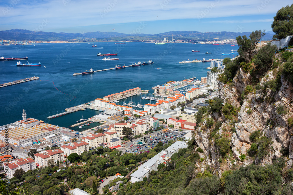 Gibraltar City and Bay
