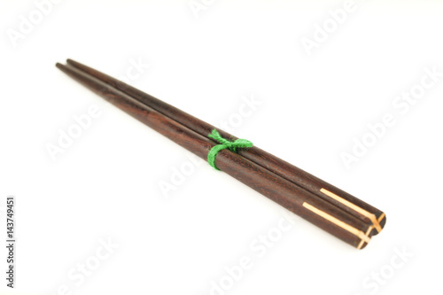 Chopsticks in the eastern traditional cuisine