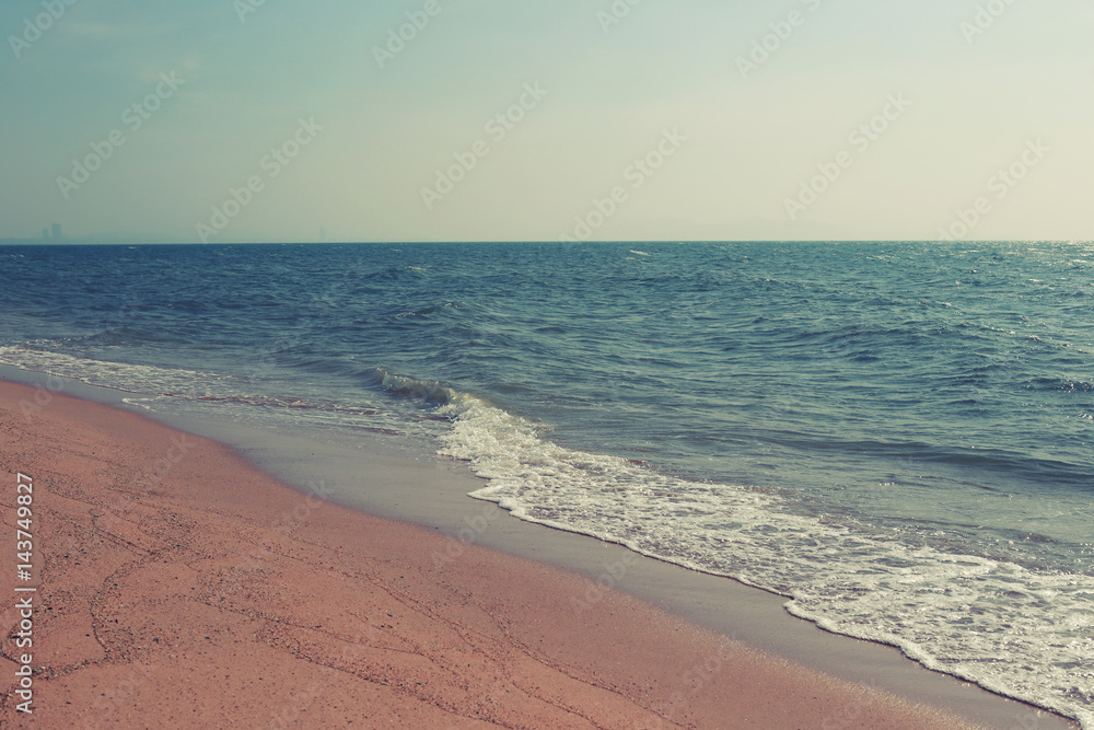 Beaches and tropical seas in Thailand.