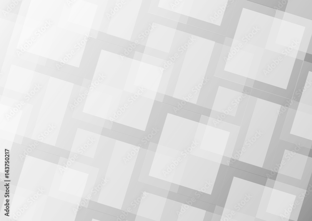 Abstract gray square background