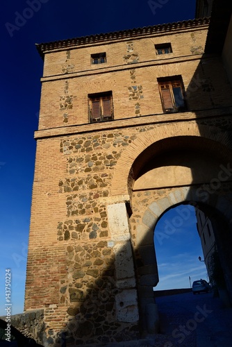 Puerta de Valmardon en la muralla de Toledo photo
